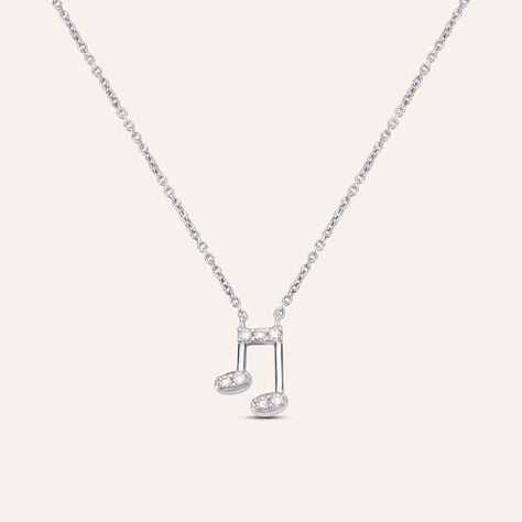 Collana Silver Moments Argento Rodiato Cubic Zirconia - Collane Donna | Stroili
