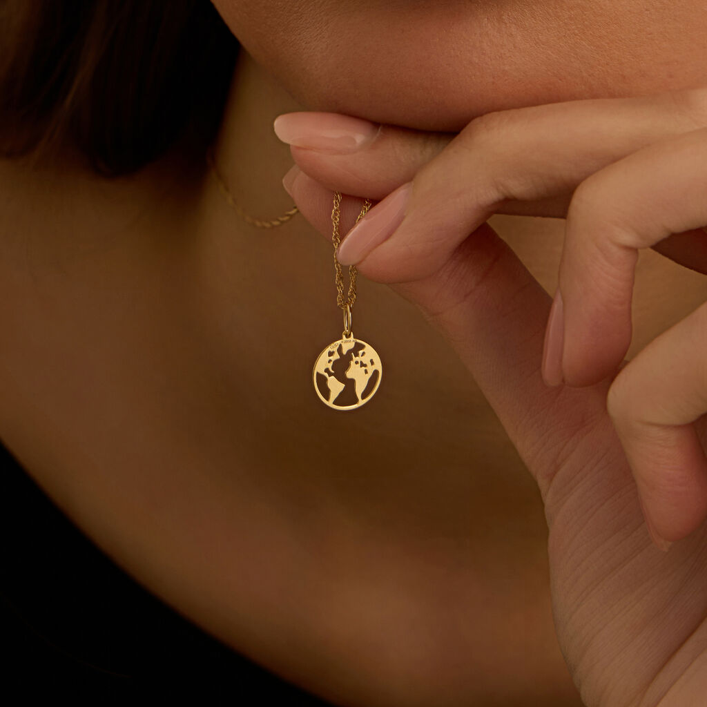 Pendente Poème Oro Giallo