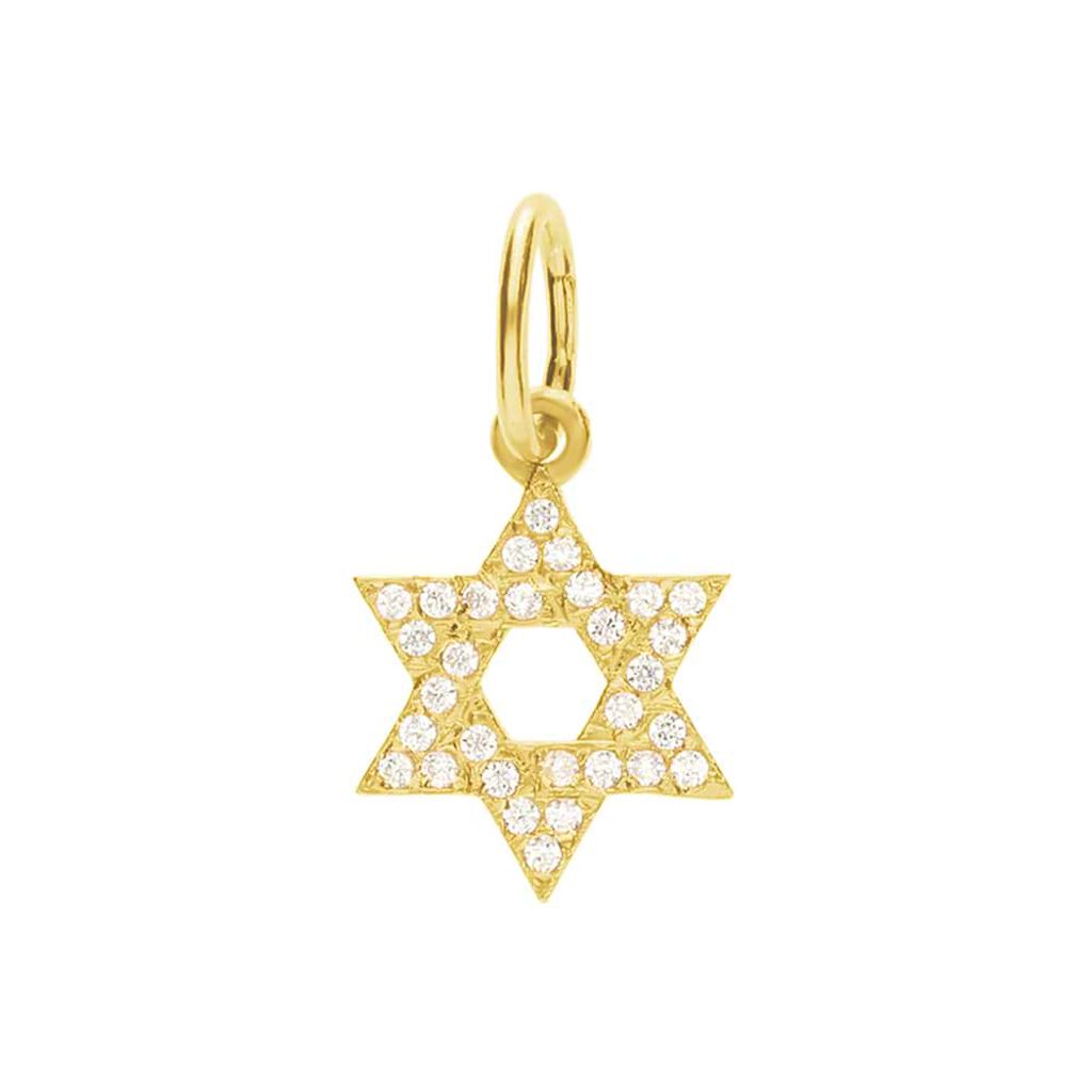 Pendente Holy Oro Giallo Cubic Zirconia