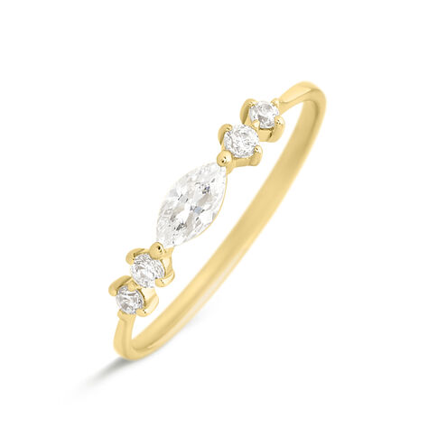Anello Riviere Claire Oro Giallo Cubic Zirconia - Anelli Riviere Donna | Stroili