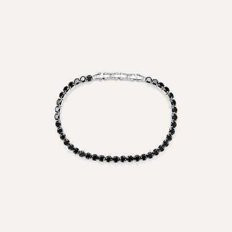 Bracciale Man Code Acciaio Cristallo - Bracciali Uomo | Stroili