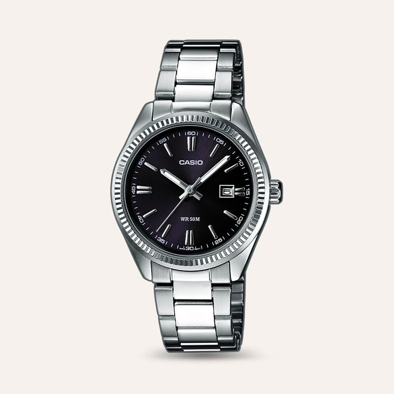 Orologio Al Quarzo Casio Collection Ltp-1302pd-1a1vef - Orologi con Datario Donna | Stroili