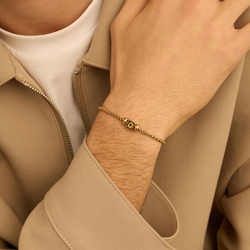 Bead Essential Code Acciaio Dorato - Beads Unisex | Stroili