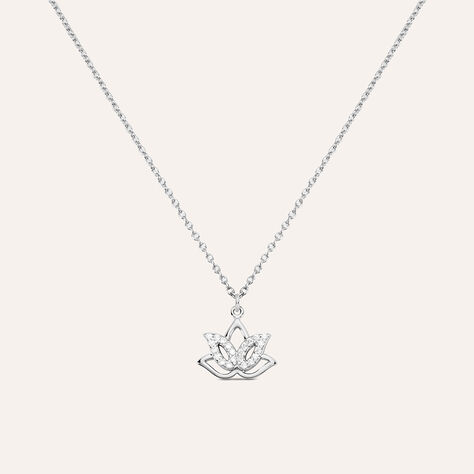 Collana Silver Moments Argento Rodiato Cubic Zirconia - Collane Donna | Stroili