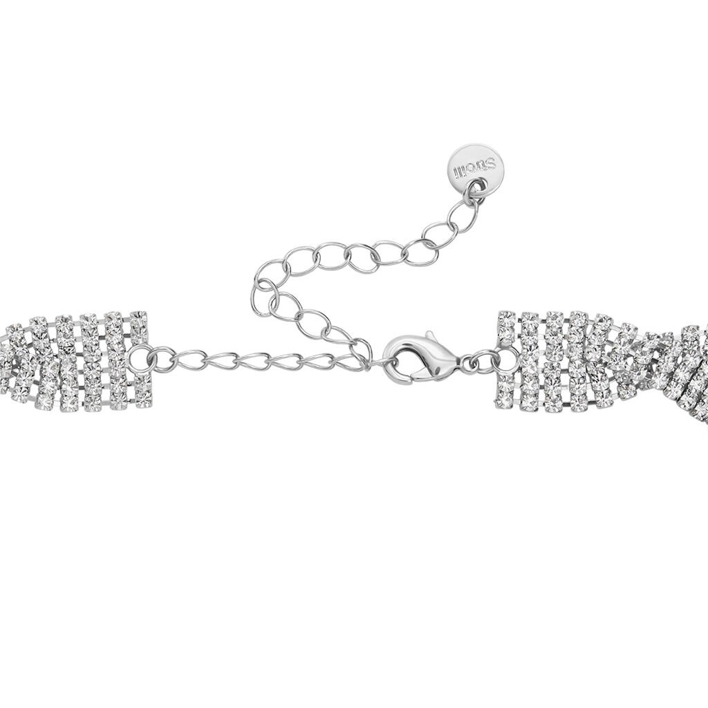 Collana Romantic Shine Metallo Cristallo