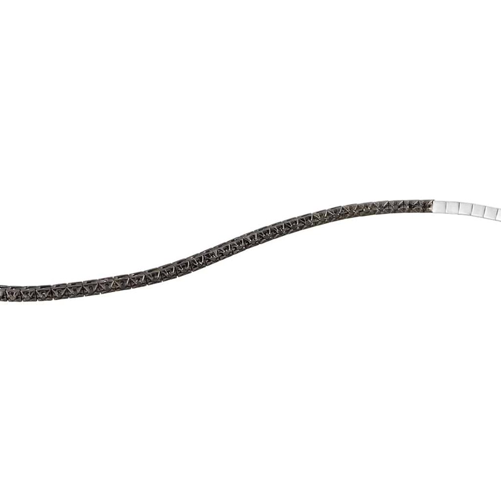 Bracciale Tennis L'homme Diamant Oro Bianco Diamante - Bracciali Tennis Uomo | Stroili