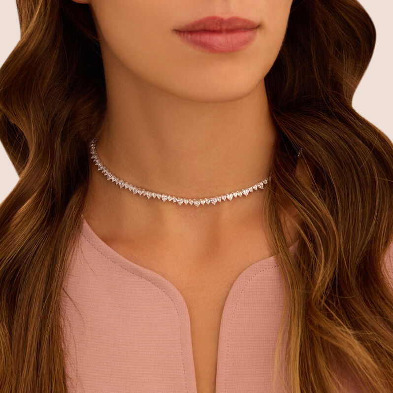 Collana Tennis Red Carpet Argento Rodiato Cubic Zirconia - Collane Tennis Donna | Stroili