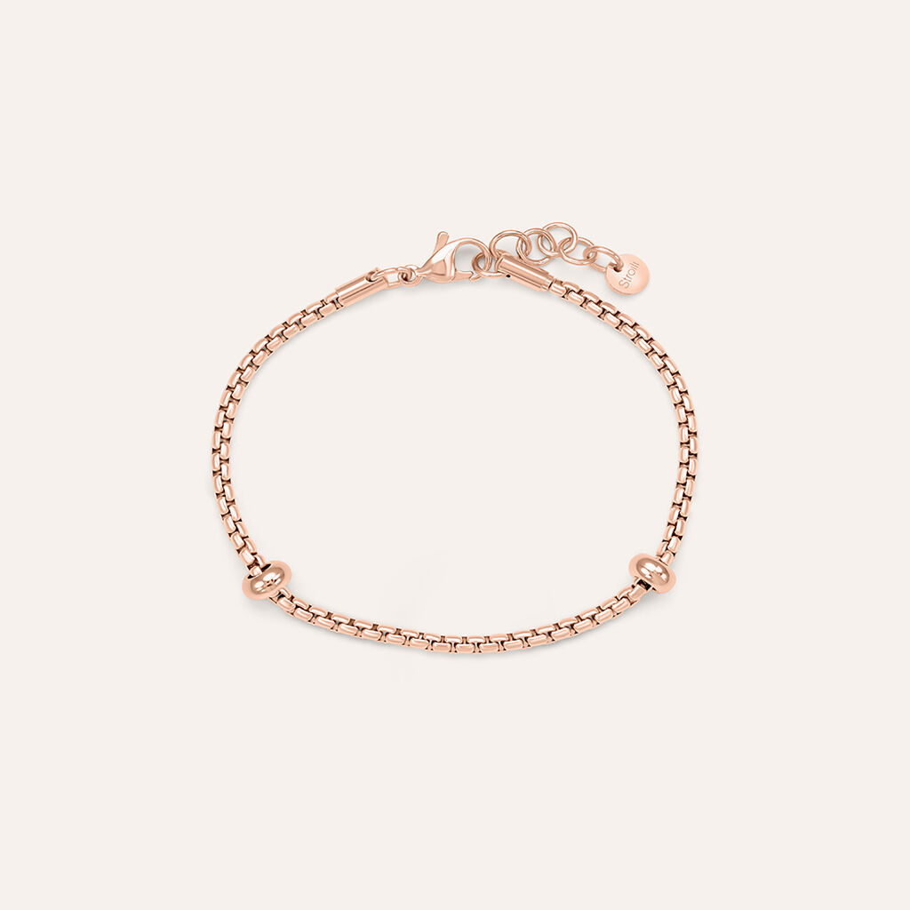 Bracciale Essential Code Acciaio Rosa
