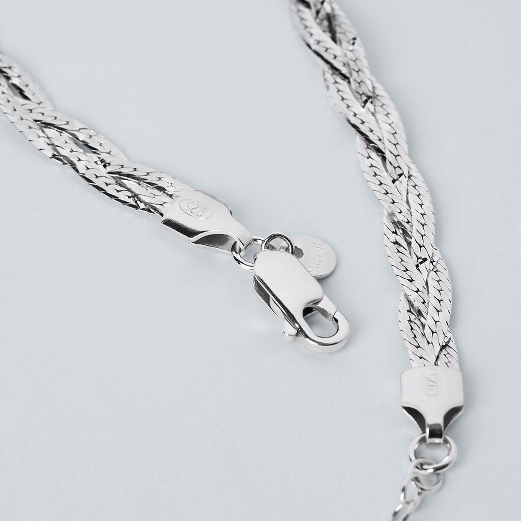 Bracciale Catena Silver Collection Argento Rodiato