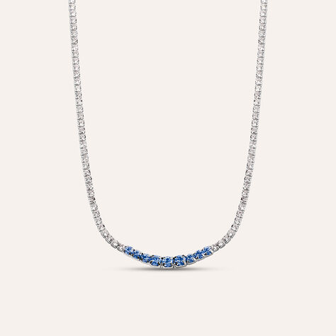 Collana Tennis Romantic Shine Metallo Cristallo - Collane Tennis Donna | Stroili