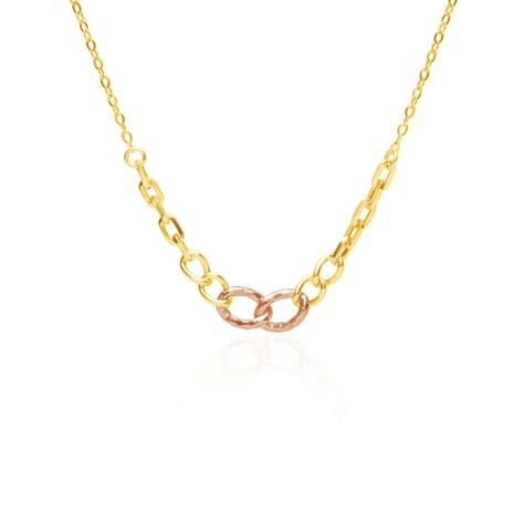 Catena Beverly Oro Bicolore - Collane Catena Donna | Stroili