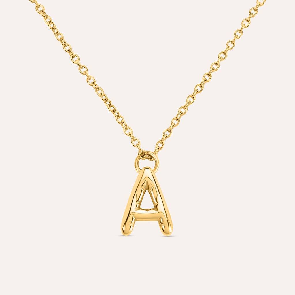 Collana Radiance Acciaio Dorato