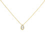 Collana Amélie Oro Giallo Topazio Cubic Zirconia
