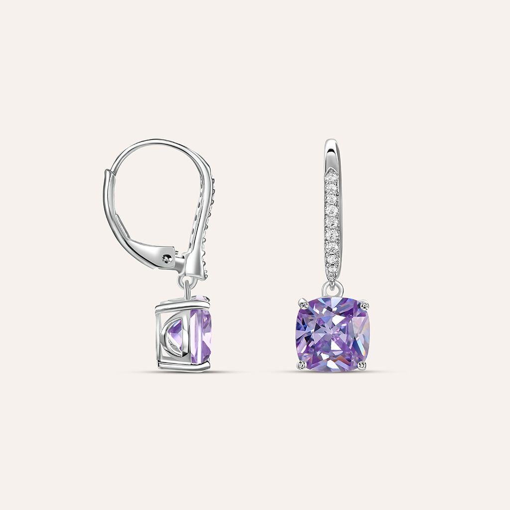 Orecchini Pendenti Silver Rainbow Argento Rodiato Cubic Zirconia - Orecchini Pendenti Donna | Stroili