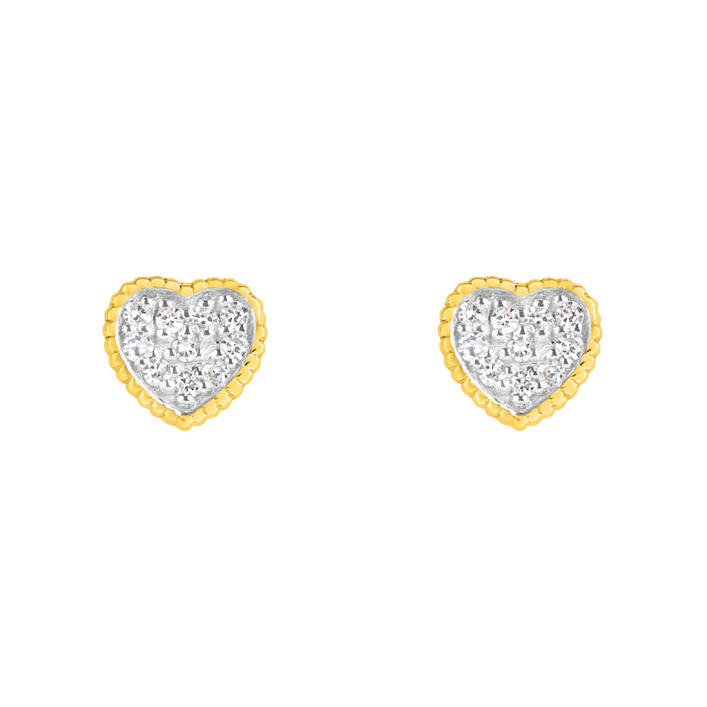 Orecchini Lobo Mon Petit Oro Giallo Diamante - Orecchini a Lobo Bambino | Stroili