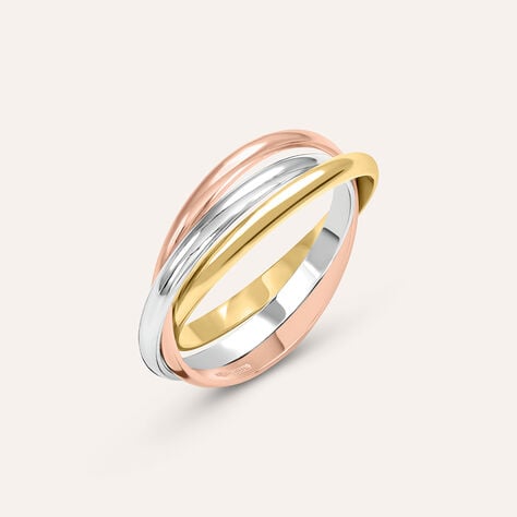 Fede Classica 1.98 mm Oro Tricolore - Anelli con Incisione Donna | Stroili
