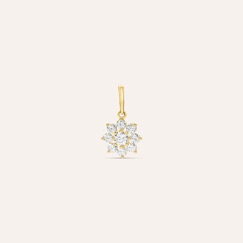 Pendente Poème Oro Giallo Cubic Zirconia - Ciondoli Donna | Stroili