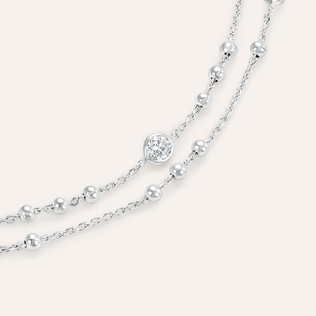 Bracciale Silver Elegance Argento Rodiato Cubic Zirconia - Bracciali Donna | Stroili