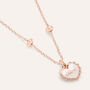 Pendente Love Beats Argento Rosa