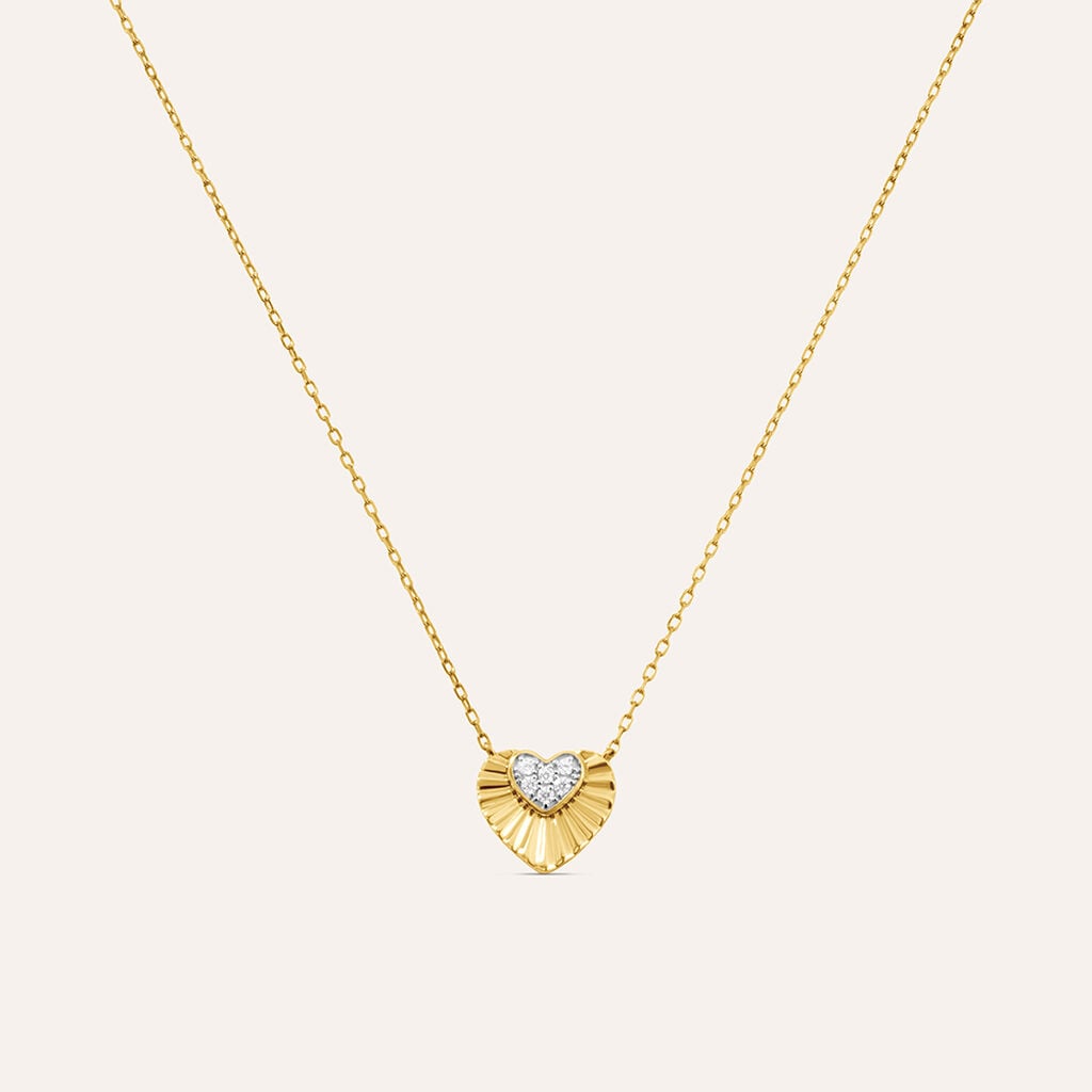 Collana Claire Oro Giallo Cubic Zirconia