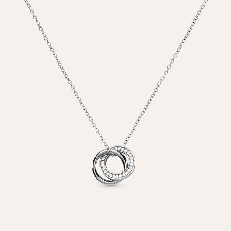 Collana Silver Shine Argento Rodiato Cubic Zirconia - Collane Donna | Stroili