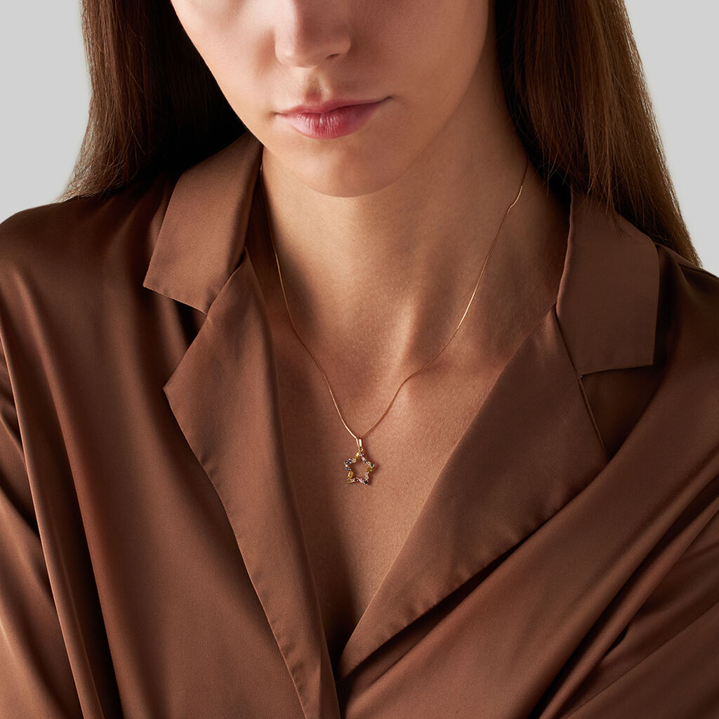 Pendente Claire Oro Giallo Cubic Zirconia - Ciondoli Donna | Stroili