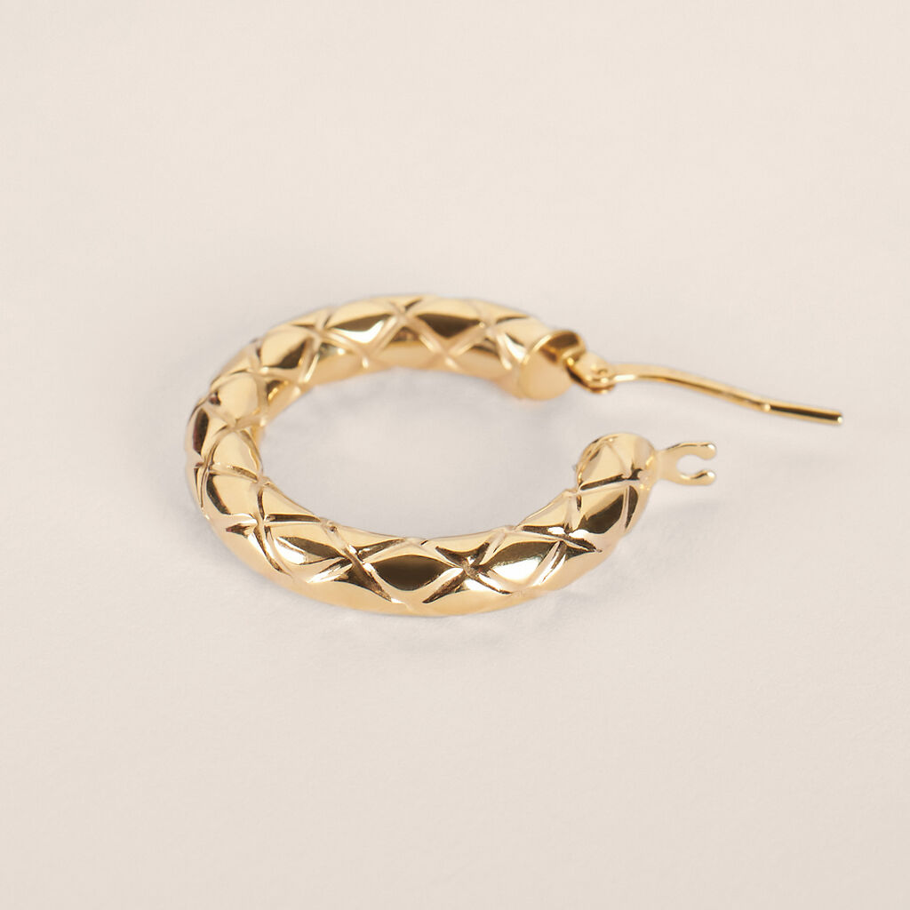 Orecchini A Cerchio Toujours Oro Giallo