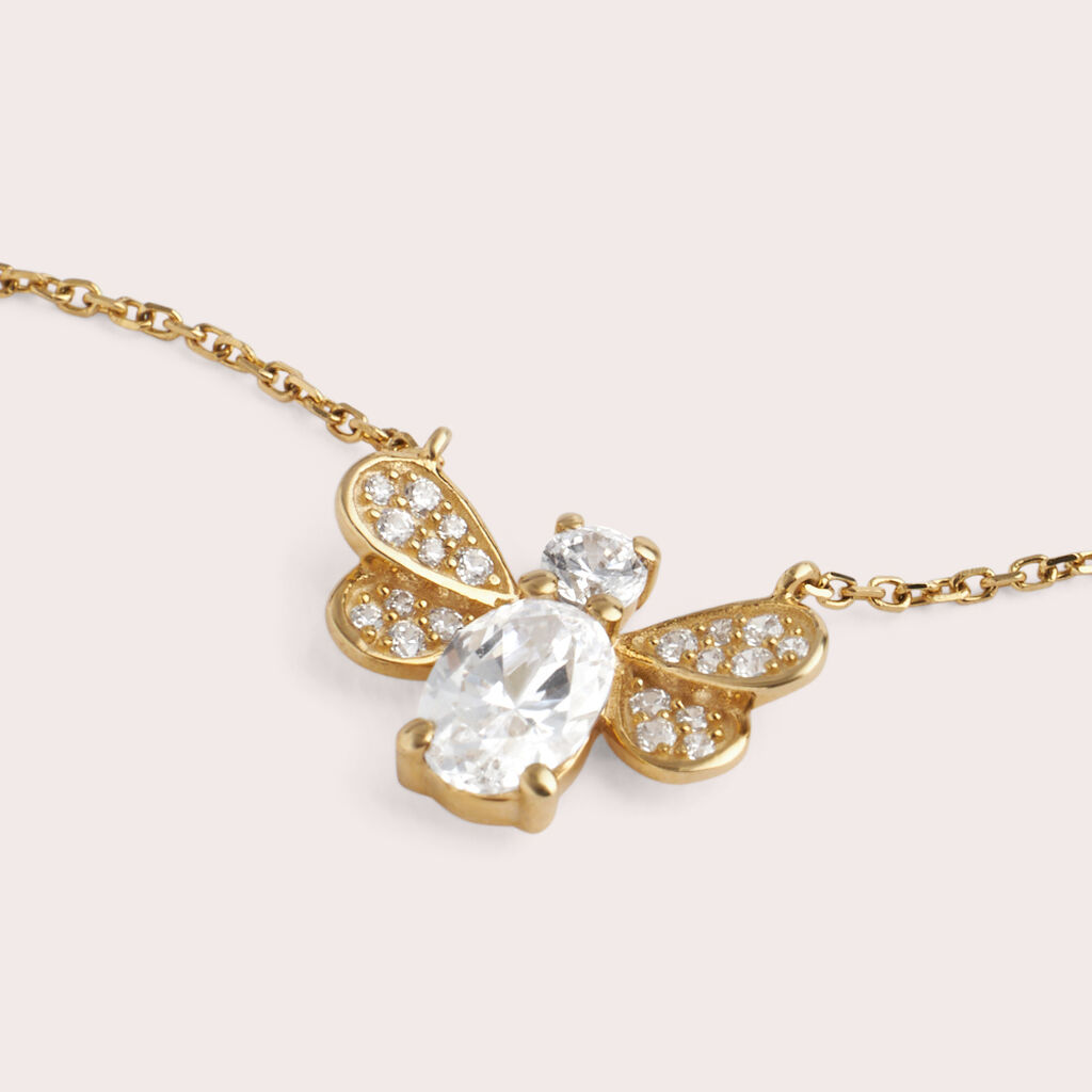 Collana Claire Oro Giallo Cubic Zirconia - Collane Donna | Stroili