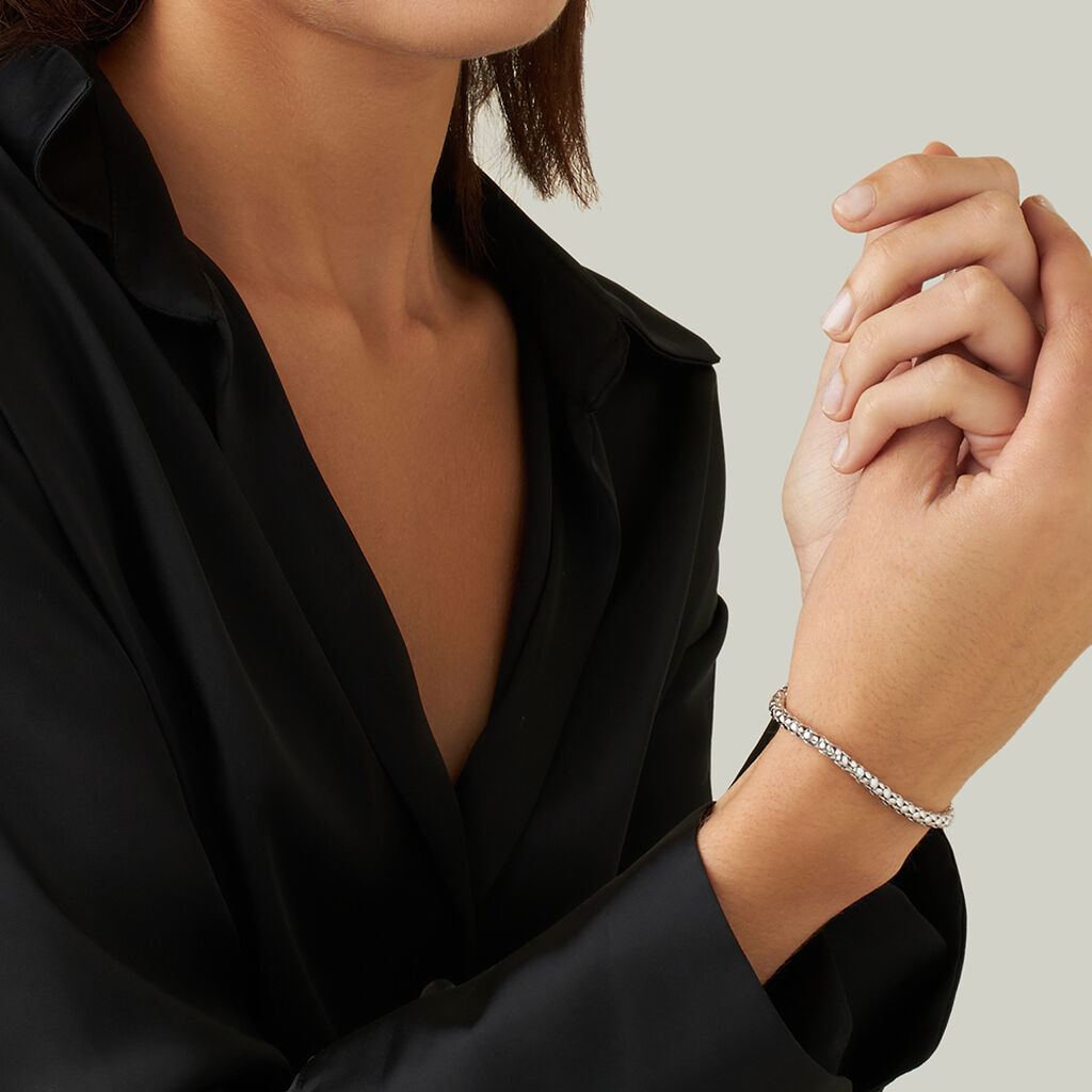 Bracciale Catena Silver Collection Argento Rodiato - Bracciali Donna | Stroili
