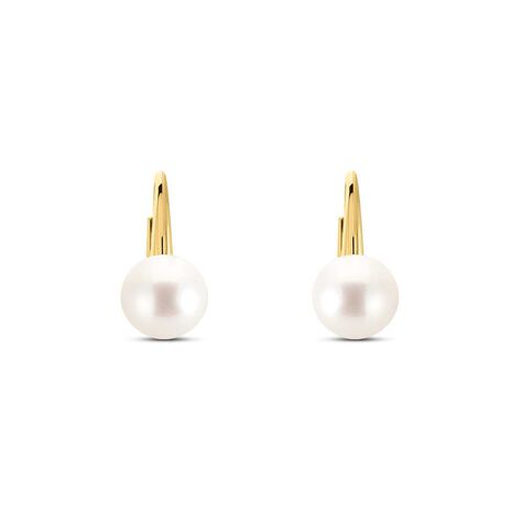 Orecchini Pendenti Gabrielle Oro Giallo Perla D'Acqua Dolce - Orecchini Pendenti Donna | Stroili