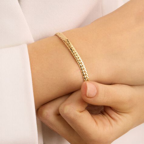 Bracciale Catena Gold Essence Oro Giallo - Bracciali Donna | Stroili