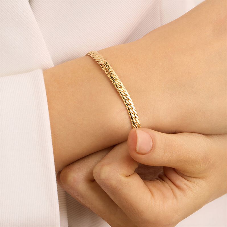 Bracciale Catena Gold Essence Oro Giallo - Bracciali Donna | Stroili