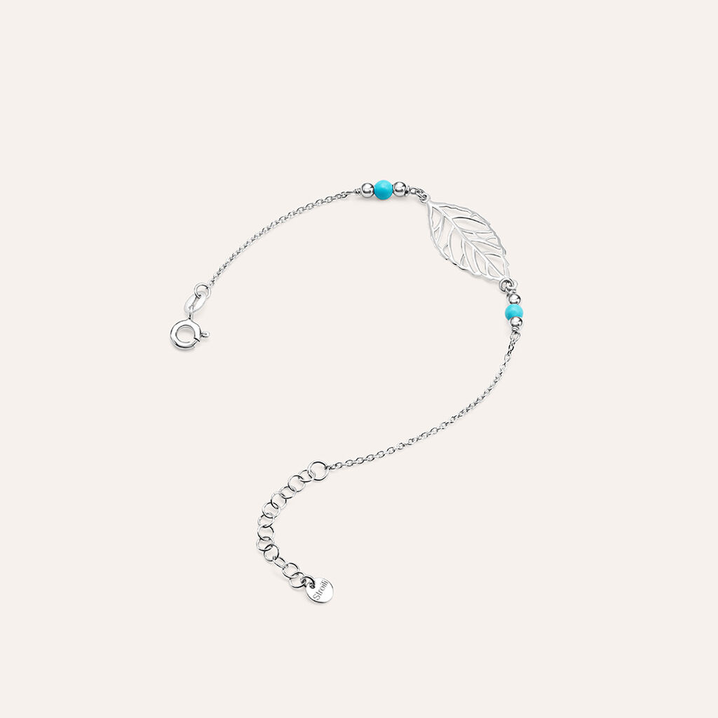 Bracciale Silver Collection Argento Rodiato Turchese - Bracciali Donna | Stroili