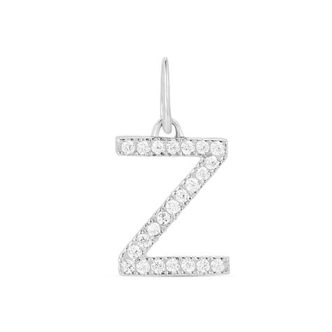 Pendente Poème Oro Bianco Cubic Zirconia - Ciondoli Donna | Stroili