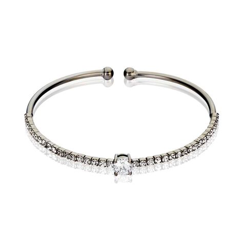 Bangle in metallo e strass - Bracciali Donna | Stroili