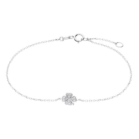Bracciale Claire Oro Bianco Cubic Zirconia - Bracciali Amicizia Donna | Stroili