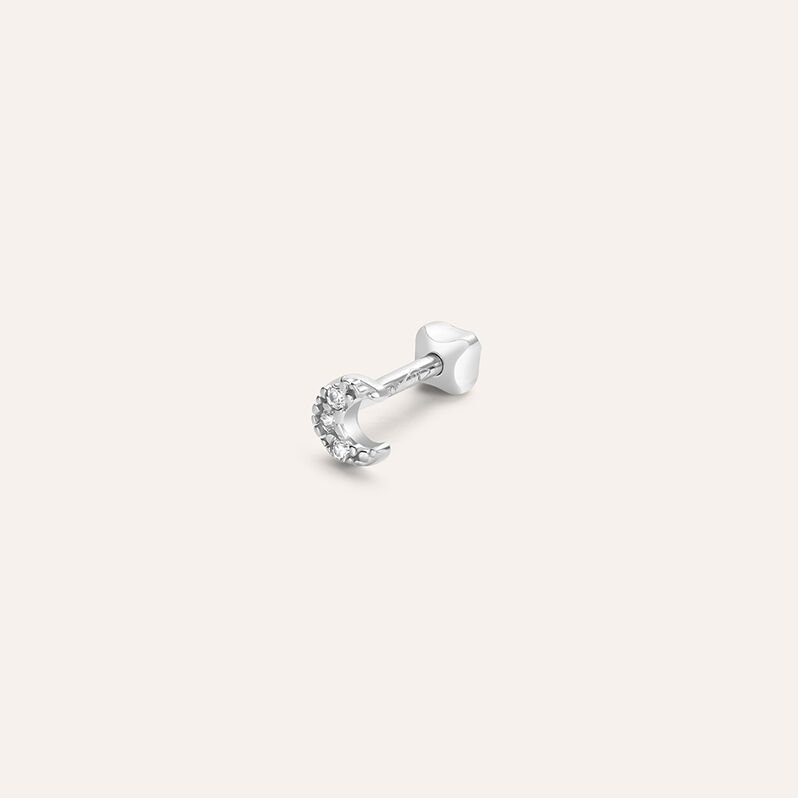 Piercing Orecchio Tragus Helix Conch Bon Ton Oro Giallo Cubic Zirconia - Piercing Orecchio Donna | Stroili