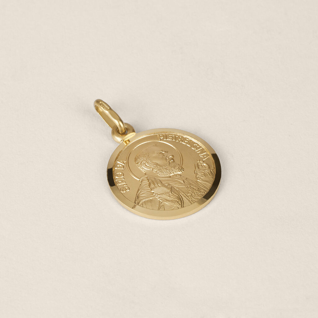 Pendente Holy Oro Giallo - Ciondoli con Incisione Unisex | Stroili