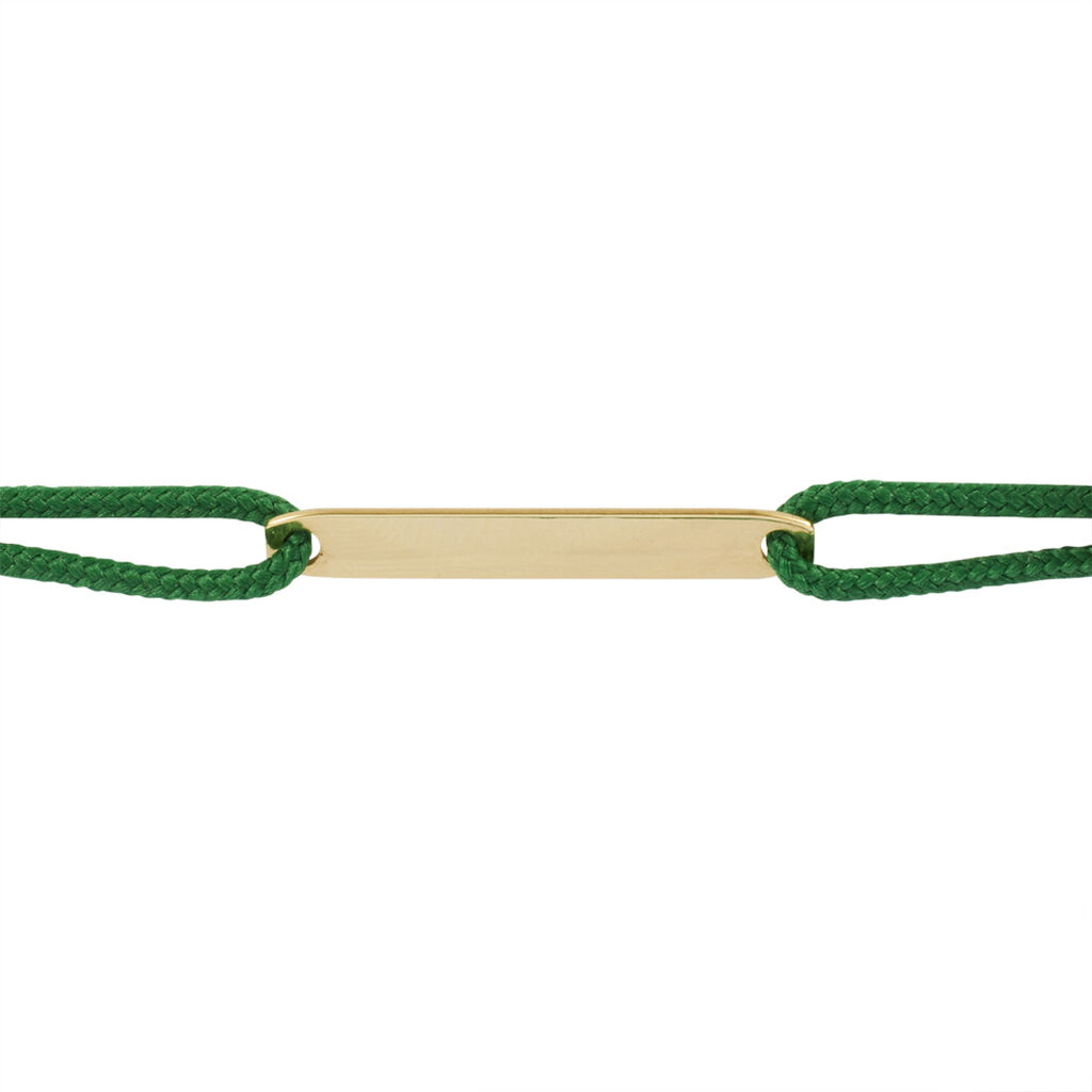Bracciale Con Targhetta Mon Petit Oro Giallo - Bracciali con Incisione Bambino | Stroili