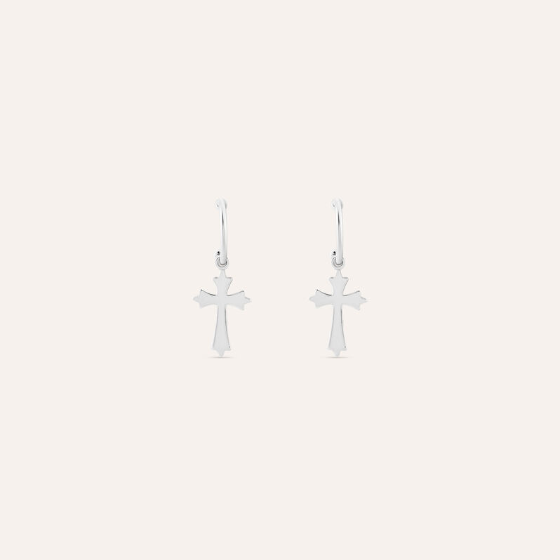 Orecchini A Cerchio Silver Soul Argento Rodiato - Orecchini a Cerchio Donna | Stroili