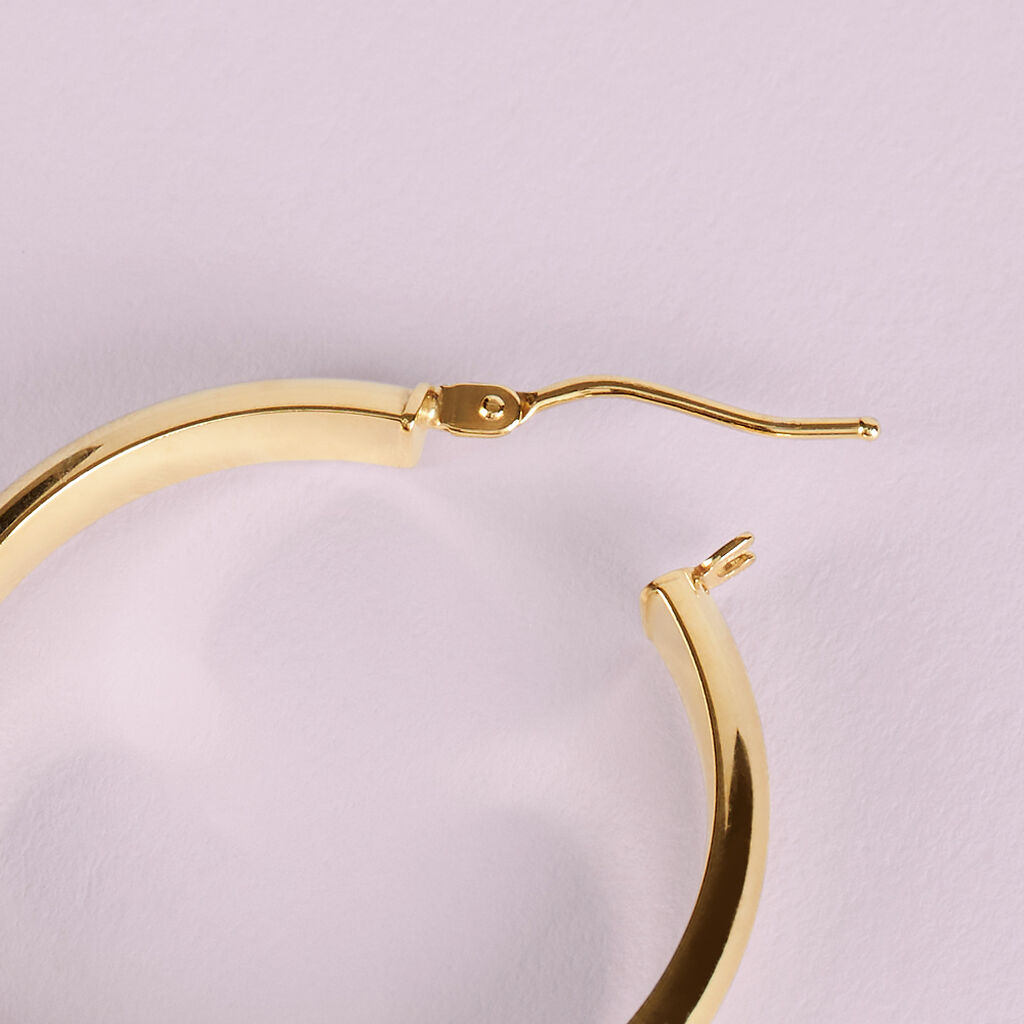 Orecchini A Cerchio Toujours Oro Giallo