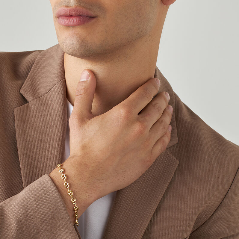 Bracciale Catena L'homme Or Oro Giallo - Bracciali Uomo | Stroili