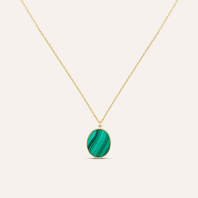 Collana Beverly Oro Giallo Malachite - Collane Donna | Stroili
