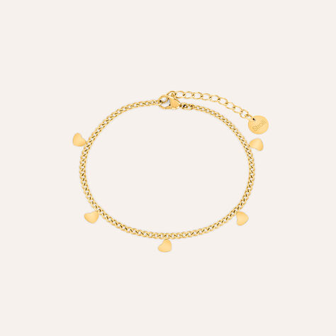Bracciale Lady Chic Acciaio Dorato - Bracciali Love Donna | Stroili