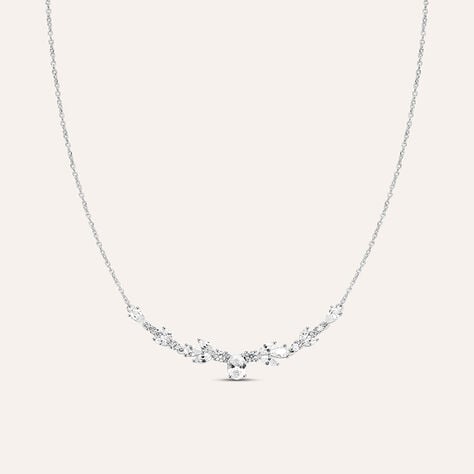 Collana Silver Elegance Argento Rodiato Cubic Zirconia - Collane Donna | Stroili