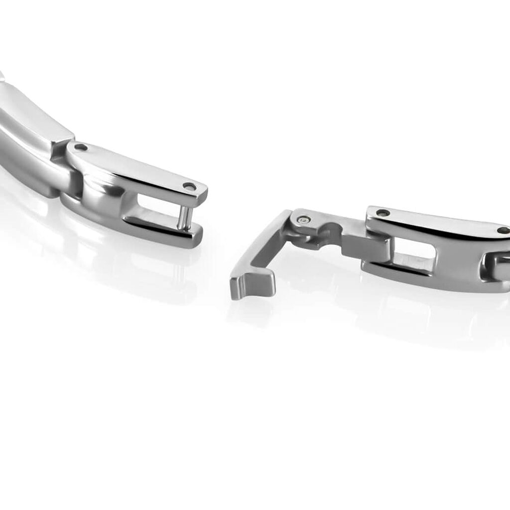 Bracciale Man Code Acciaio Cubic Zirconia - Bracciali Uomo | Stroili