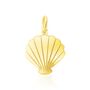 Ciondolo in oro giallo con simbolo conchiglia