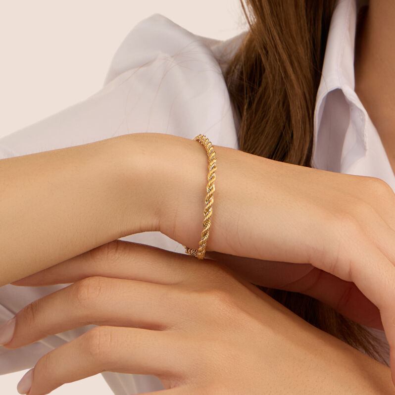 Bracciale Catena Colette Oro Bicolore - Bracciali Donna | Stroili
