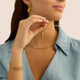 Bracciale Catena Radiance Acciaio Dorato