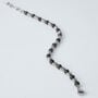 Bracciale Man Code Acciaio Onice